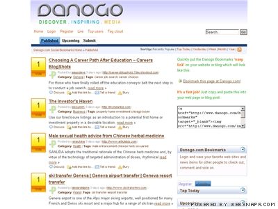 Danogo Social Bookmarks