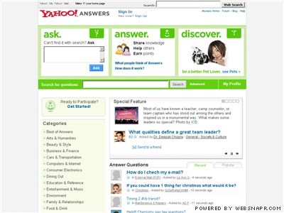 Yahoo Answers